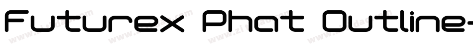 Futurex Phat Outline字体转换